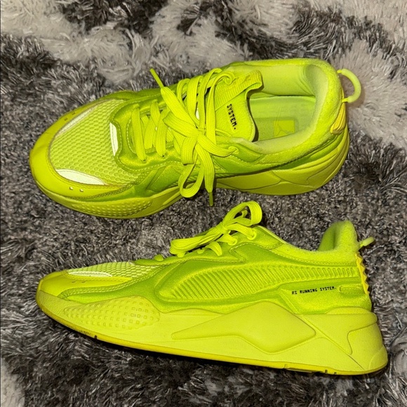 Puma Shoes - Puma Neon Yellow Athletic Sneakers
